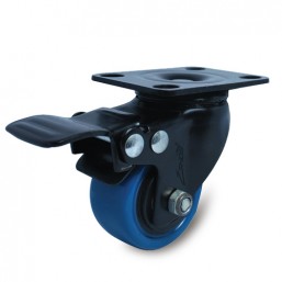 Polyurethane (PU) Top Plate Castor Wheel 266UBZ040P60 Polyurethane (PU) Top Plate Castor Wheel 266UBZ040P60